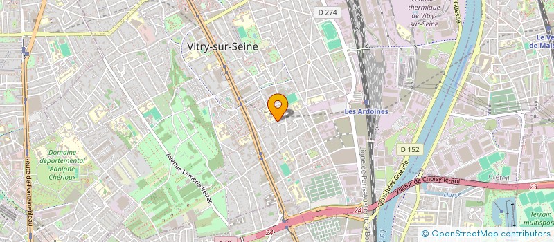 localisation de l'entreprise MONSIEUR HERVE DE LELLIS à VITRY-SUR-SEINE