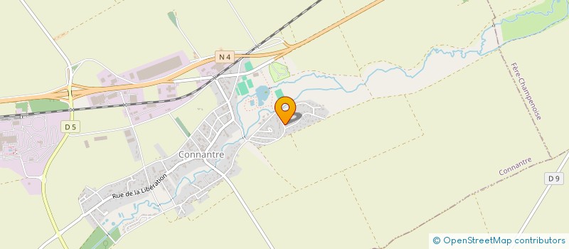 localisation de l'entreprise MONSIEUR HERVE DEBKOSKI  CONNANTRE