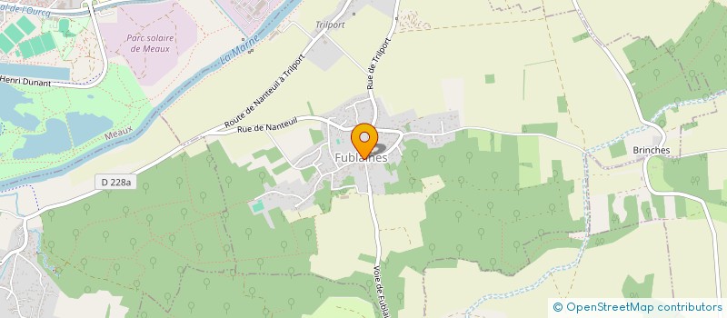 localisation de l'entreprise MONSIEUR HERVE DEBOURGE  FUBLAINES