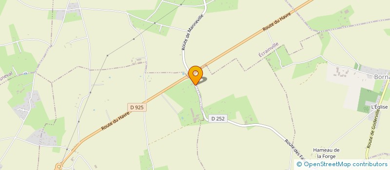 localisation de l'entreprise MONSIEUR HERVE DECULTOT à SAINT-SAUVEUR-D'EMALLEVILLE