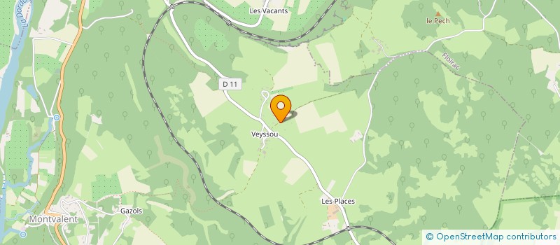 localisation de l'entreprise MONSIEUR HERVE DELAUNAY  MONTVALENT