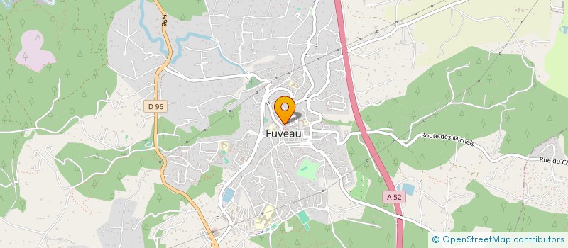 localisation de l'entreprise MONSIEUR HERVE DELEBOIS  FUVEAU