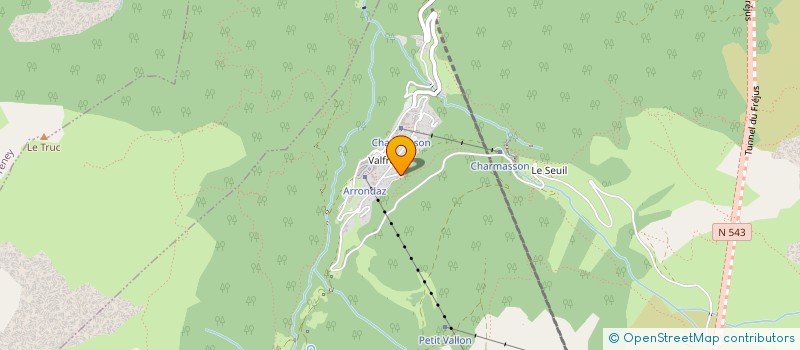 localisation de l'entreprise MONSIEUR HERVE DELEGLISE  MODANE