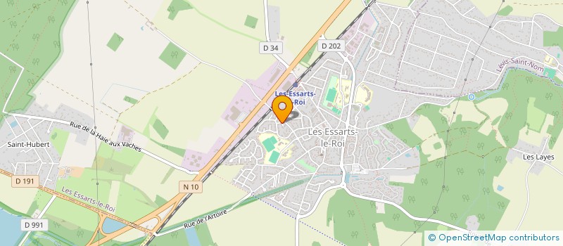 localisation de l'entreprise MONSIEUR HERVE DELEMARRE  LES ESSARTS-LE-ROI