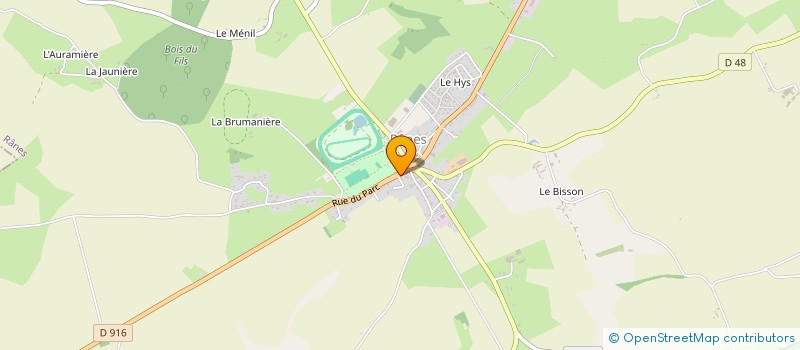 localisation de l'entreprise MONSIEUR HERVE DELENTE à RANES