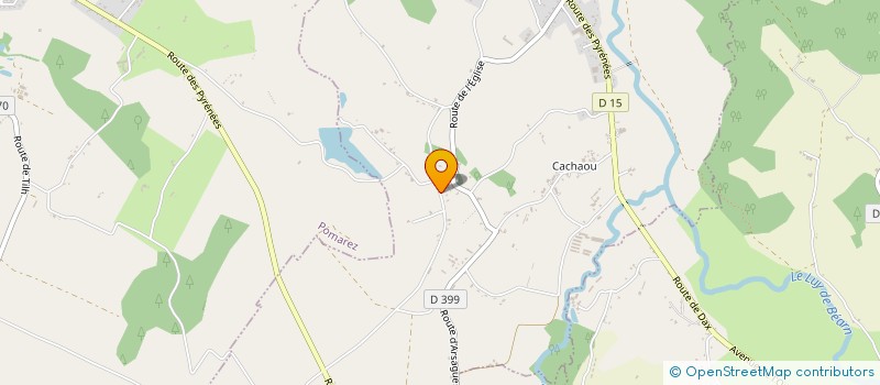 localisation de l'entreprise MONSIEUR HERVE DELIENCOURT  CASTEL-SARRAZIN