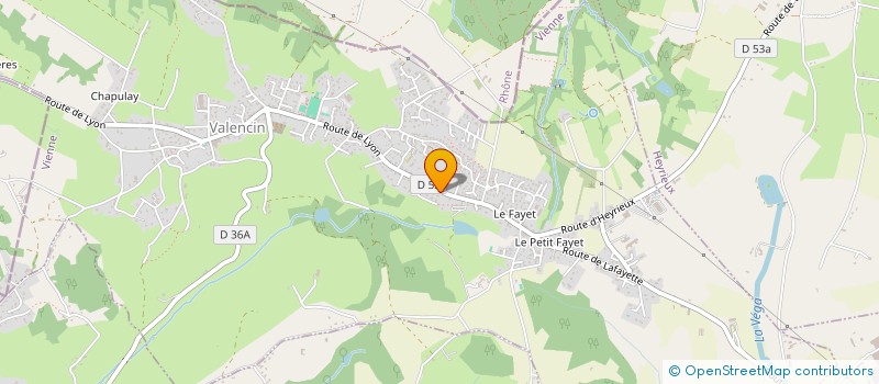 localisation de l'entreprise MONSIEUR HERVE DELORME à VALENCIN