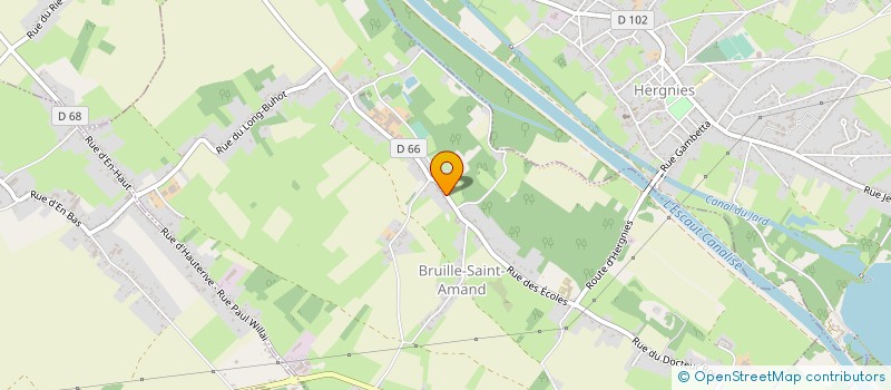 localisation de l'entreprise MONSIEUR HERVE DELOURME à BRUILLE-SAINT-AMAND