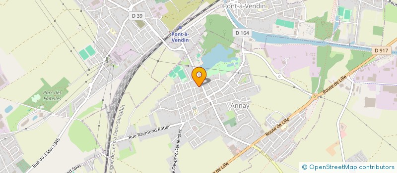 localisation de l'entreprise MONSIEUR HERVE DELSART  VENDIN-LE-VIEIL