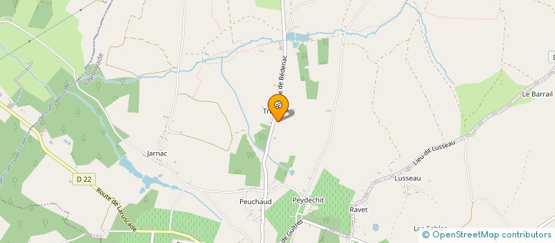 localisation de l'entreprise MONSIEUR HERVE DENOEL  LAPOUYADE