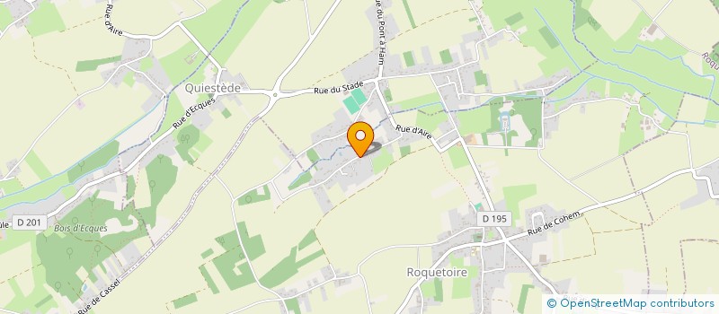 localisation de l'entreprise MONSIEUR HERVE DEPOIX  ROQUETOIRE