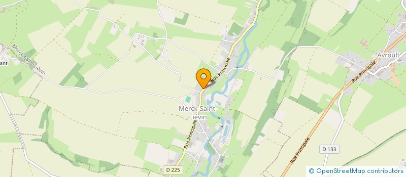 localisation de l'entreprise MONSIEUR HERVE DEROLLEZ  AUDINCTHUN