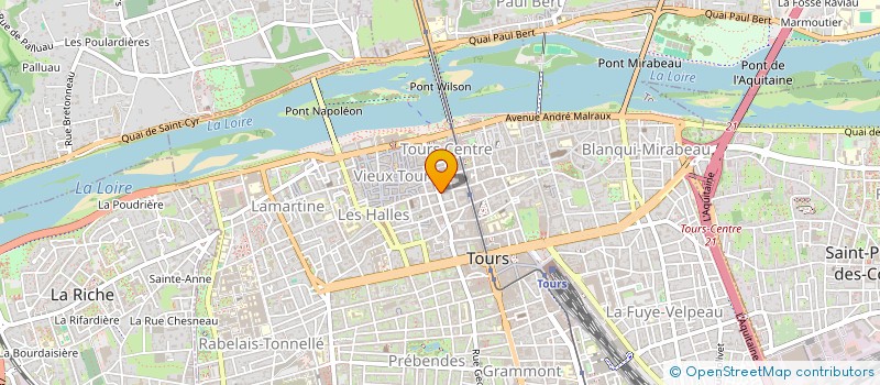 localisation de l'entreprise MONSIEUR HERVE DERRIEN  TOURS