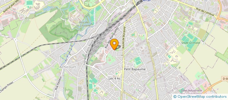 localisation de l'entreprise MONSIEUR HERVE DESFRANCOIS à ARRAS