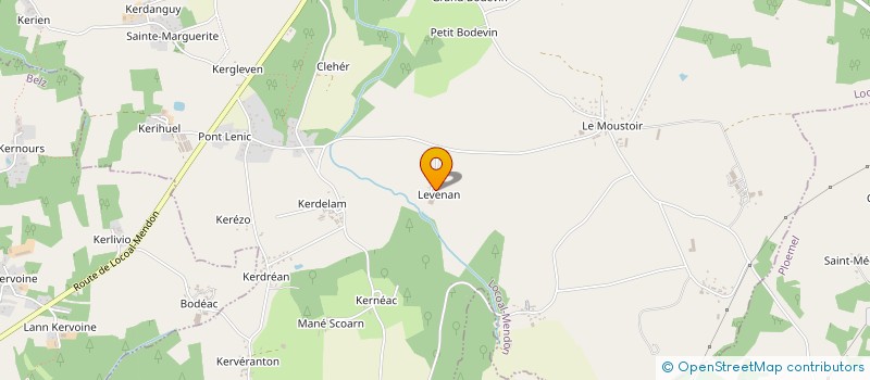 localisation de l'entreprise MONSIEUR HERVE DESOEUVRE  LOCOAL-MENDON