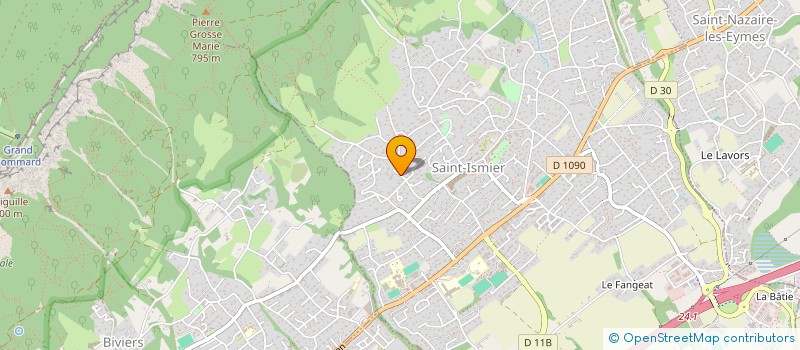 localisation de l'entreprise MONSIEUR HERVE DESPRINGRE  SAINT-ISMIER