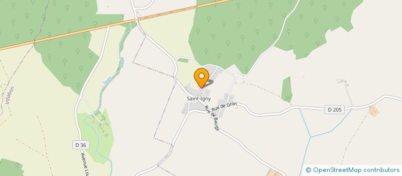 localisation de l'entreprise MONSIEUR HERVE DESRATS  GRON