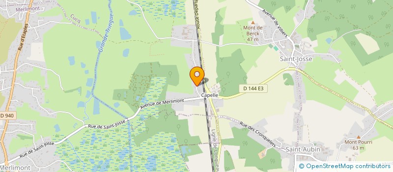 localisation de l'entreprise MONSIEUR HERVE DESUTTER  SAINT-JOSSE