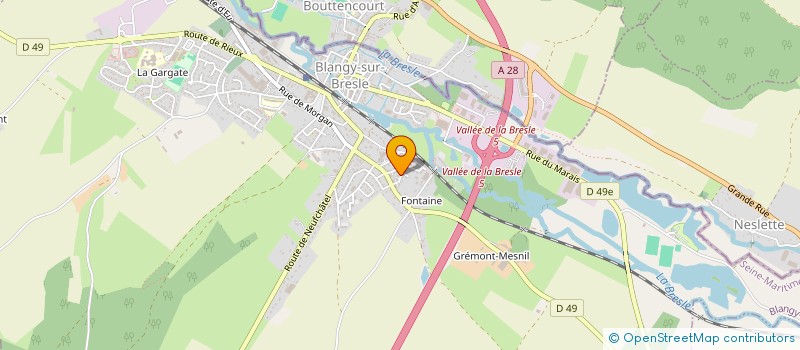 localisation de l'entreprise MONSIEUR HERVE DEVRAIGNE à BLANGY-SUR-BRESLE