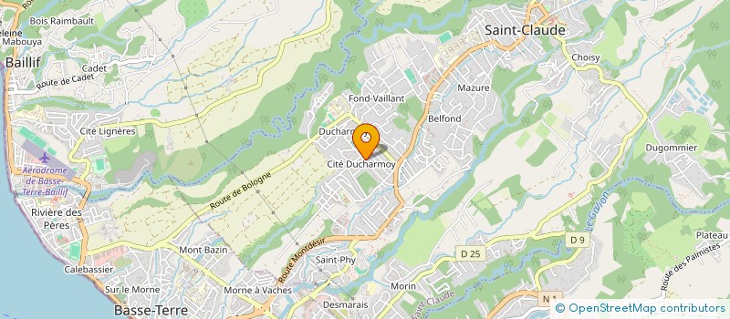 localisation de l'entreprise MONSIEUR HERVE DHALMANN à SAINT-CLAUDE