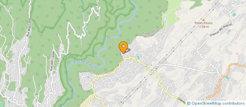 localisation de l'entreprise MONSIEUR HERVE DIJOUX  LE TAMPON