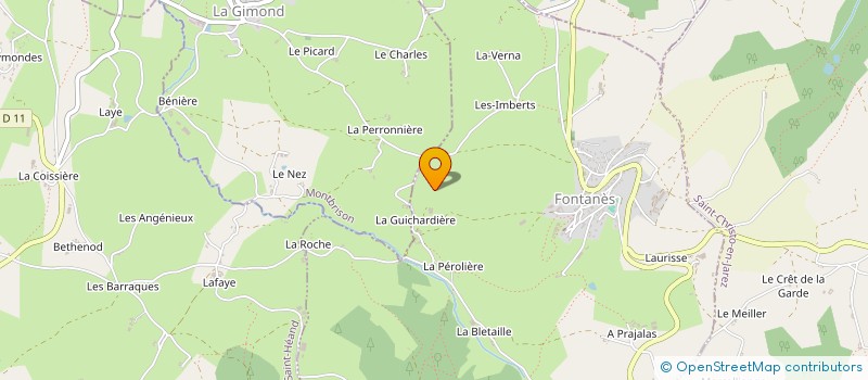 localisation de l'entreprise MONSIEUR HERVE DIMIER à FONTANES