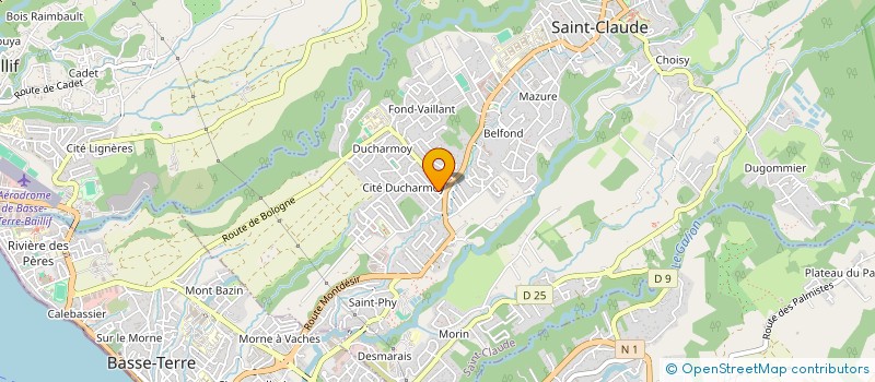 localisation de l'entreprise MONSIEUR HERVE DIONE à SAINT-CLAUDE