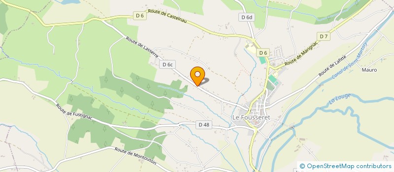 localisation de l'entreprise MONSIEUR HERVE DISCHER à LE FOUSSERET