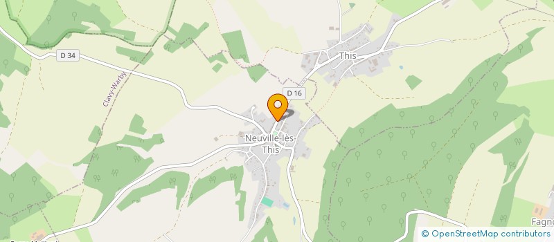 localisation de l'entreprise MONSIEUR HERVE DORMET à NEUVILLE-LES-THIS
