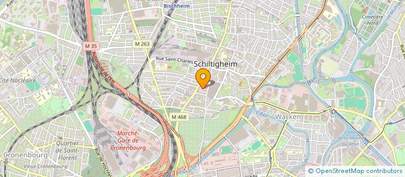 localisation de l'entreprise MONSIEUR HERVE DOSSEH-ANYRON  STRASBOURG