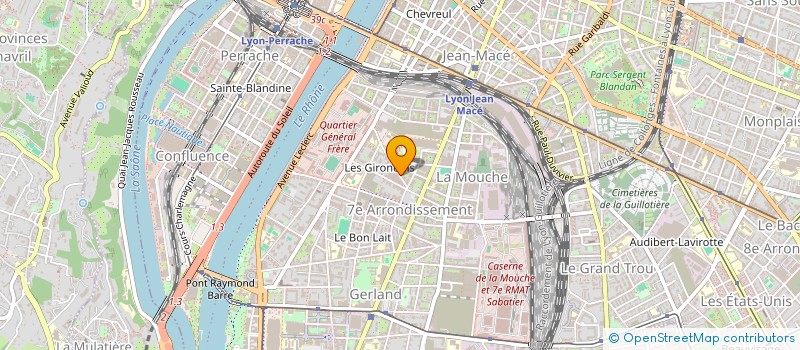 localisation de l'entreprise MONSIEUR HERVE DOULCET  LYON