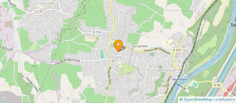 localisation de l'entreprise MONSIEUR HERVE DREYFUS  CHARLY