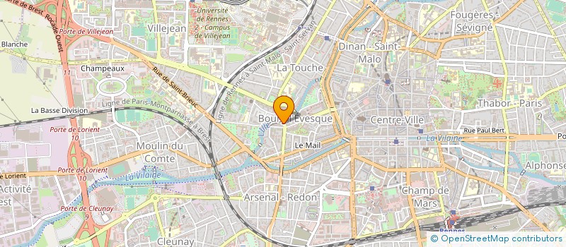 localisation de l'entreprise MONSIEUR HERVE DREZEN  RENNES