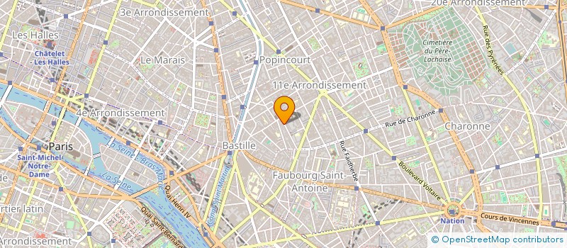 localisation de l'entreprise MONSIEUR HERVE DUFLOT  PARIS