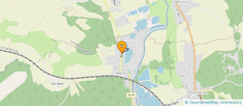 localisation de l'entreprise MONSIEUR HERVE DUHAMEL  MEREY