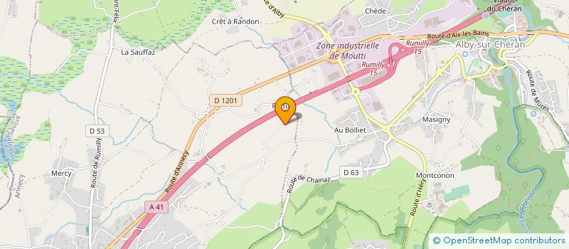 localisation de l'entreprise MONSIEUR HERVE DULIEGE  SAINT-FELIX