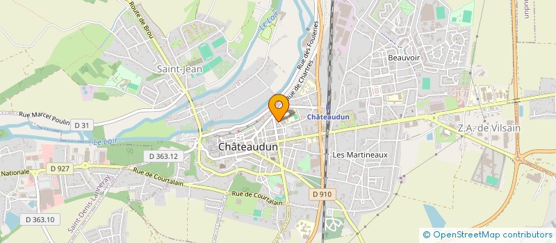 localisation de l'entreprise MONSIEUR HERVE DUMANS à CHATEAUDUN