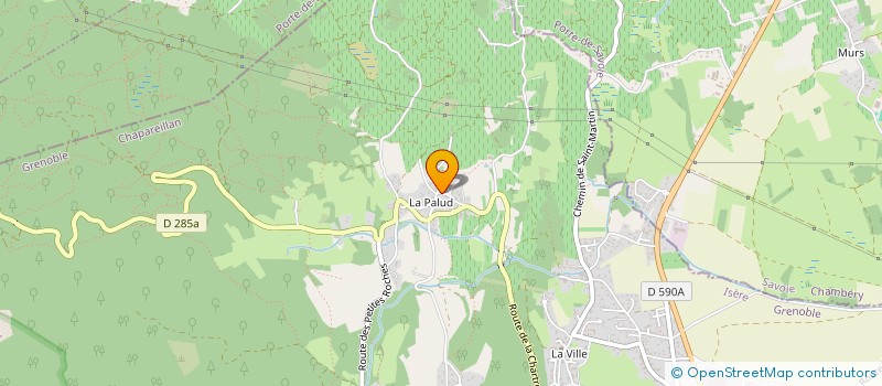 localisation de l'entreprise MONSIEUR HERVE DUMAS  CHAPAREILLAN