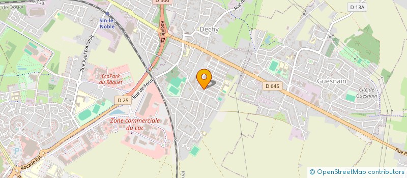 localisation de l'entreprise MONSIEUR HERVE DUMERCHEZ  DECHY