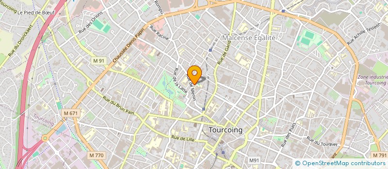 localisation de l'entreprise MONSIEUR HERVE DUMONT à TOURCOING