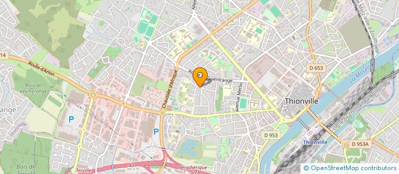 localisation de l'entreprise MONSIEUR HERVE DUPY  THIONVILLE