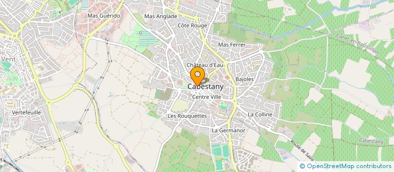 localisation de l'entreprise MONSIEUR HERVE DUQUESNOY  CABESTANY