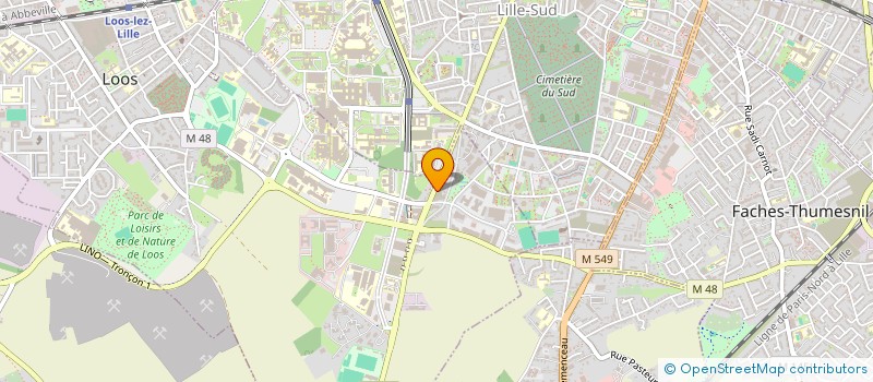 localisation de l'entreprise MONSIEUR HERVE DURIEZ  LOOS