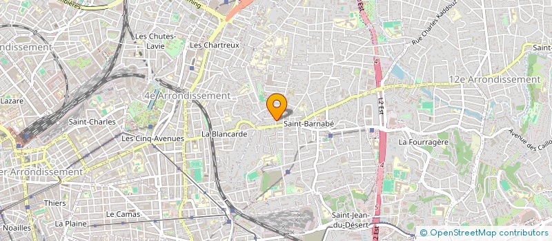 localisation de l'entreprise MONSIEUR HERVE DUTAU à MARSEILLE