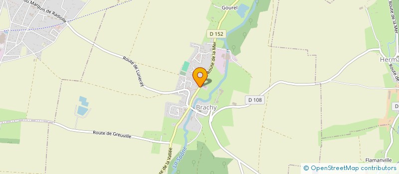 localisation de l'entreprise MONSIEUR HERVE DUVAL  AUZOUVILLE-SUR-SAANE