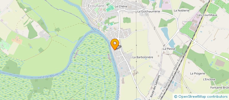 localisation de l'entreprise MONSIEUR HERVE EMERIAU à ANGERS