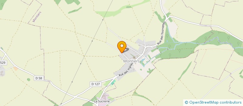 localisation de l'entreprise MONSIEUR HERVE EMERIAU  MONTIERS