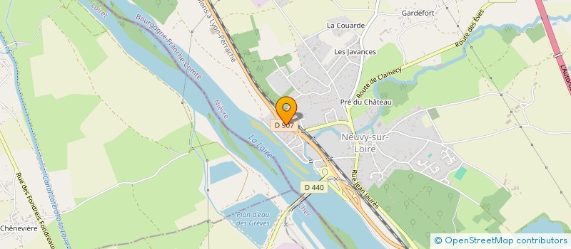 localisation de l'entreprise MONSIEUR HERVE EMONIN à NEUVY-SUR-LOIRE