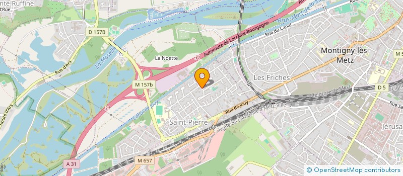 localisation de l'entreprise MONSIEUR HERVE ENDT  MOULINS-LES-METZ