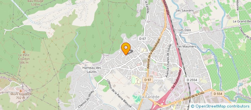 localisation de l'entreprise MONSIEUR HERVE ENGUEHARD  SOLLIES-PONT